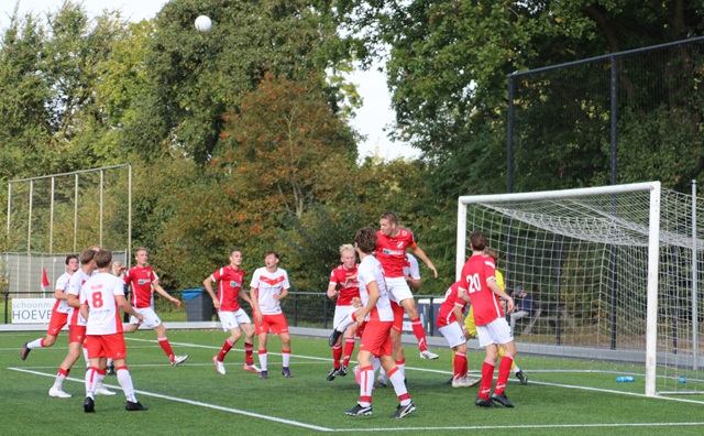 Hoevelaken met tien man langs Valleivogels