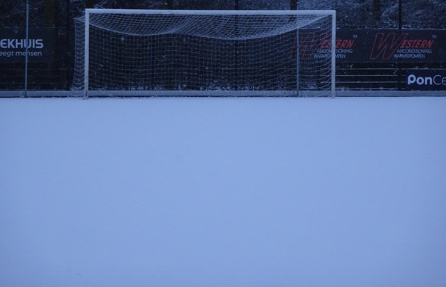 Geen training mogelijk