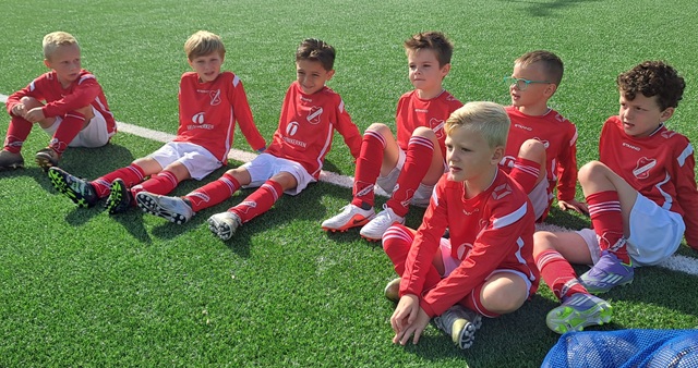Eerste (oefen)wedstrijd voor de 08-1 is een feit!