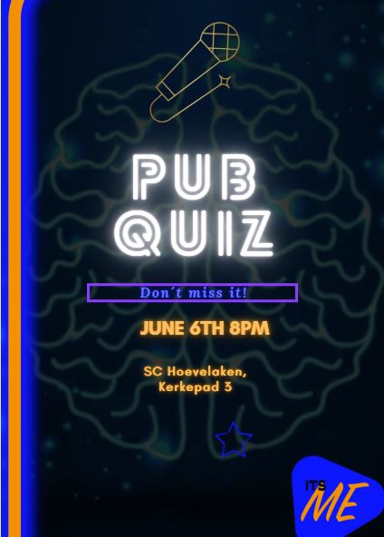 UITNODIGING PUBQUIZ