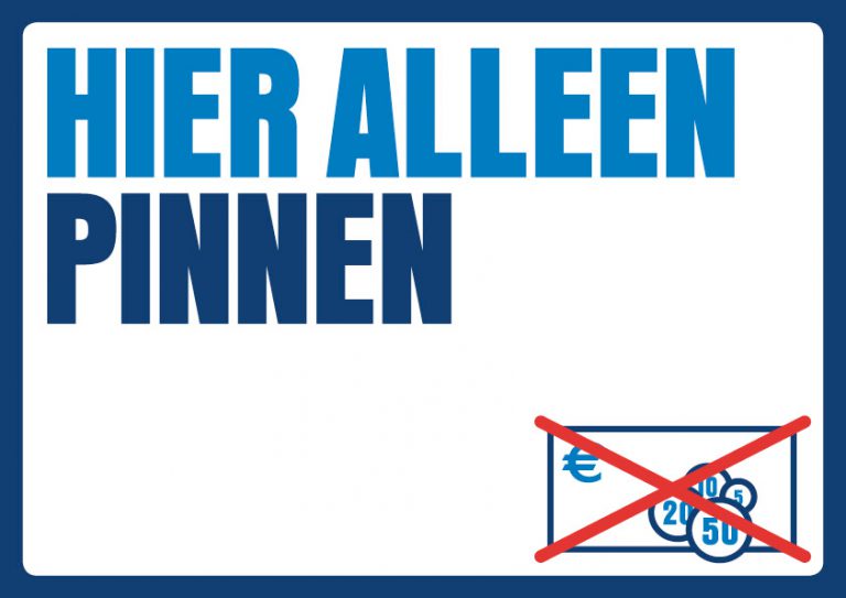 Kantine gaat over op alleen pinnen: veiligheid voorop