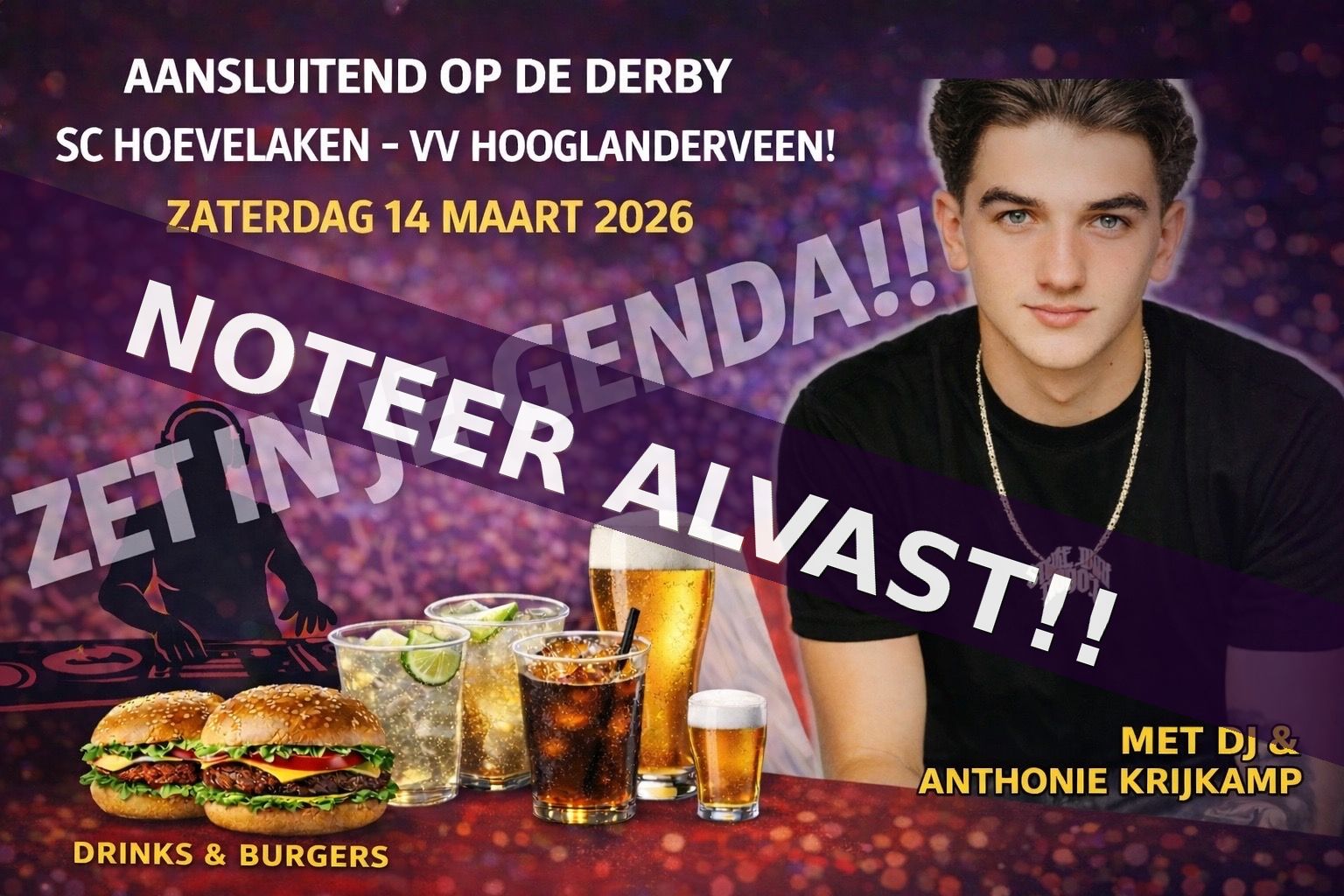 Save the Date 14 Maart