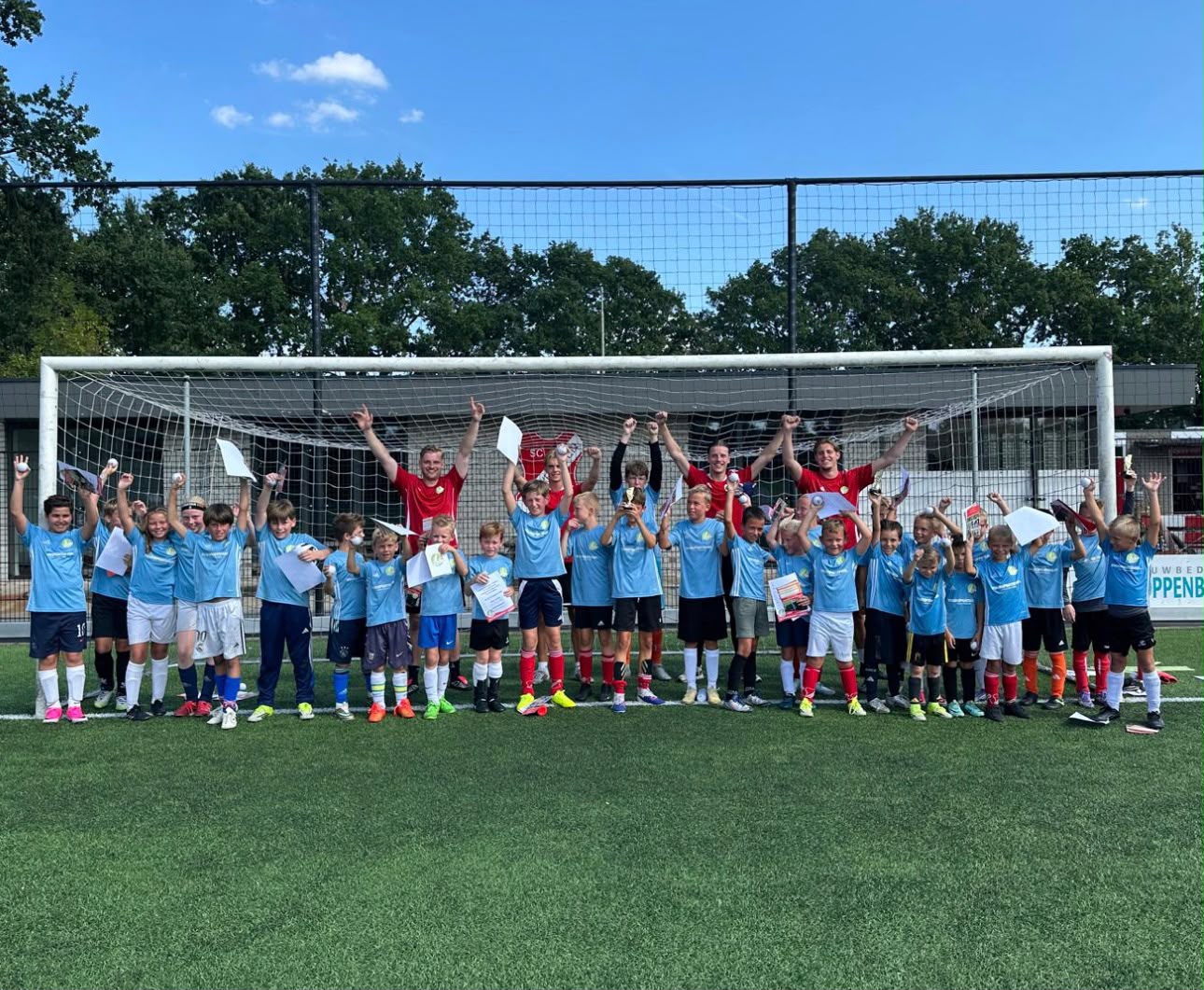 Succesvolle Voetbal 3-daagse