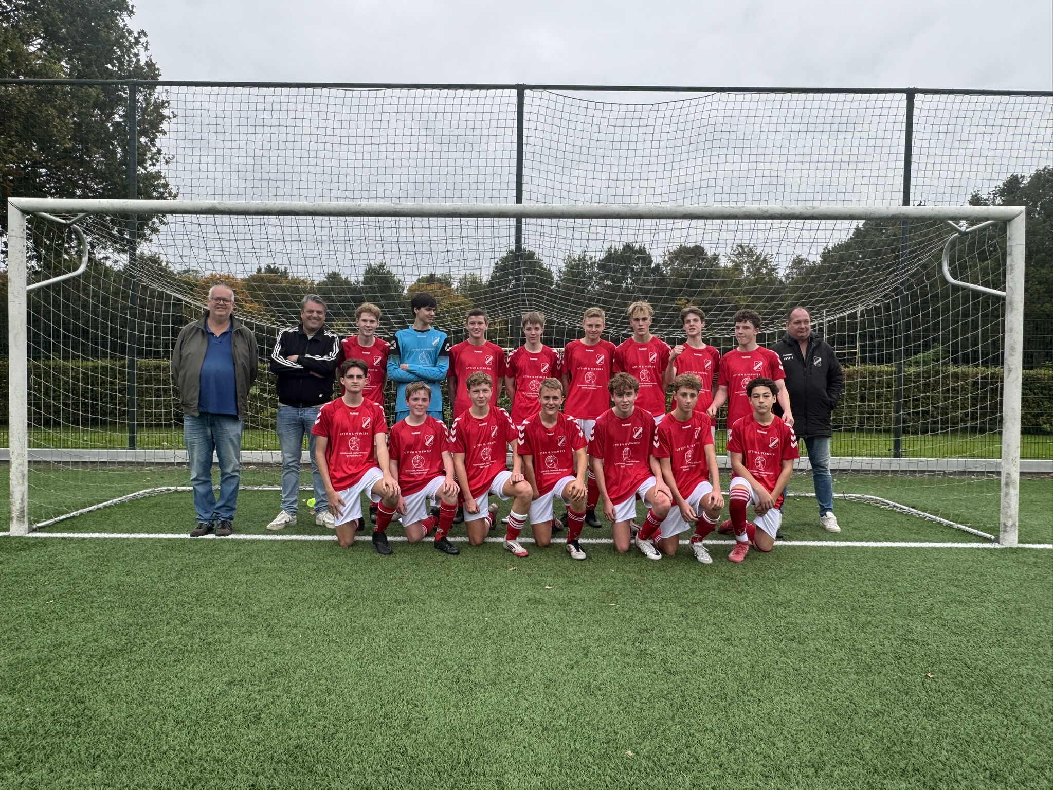 JO17-1 Kampioen fase 1 in Dronten